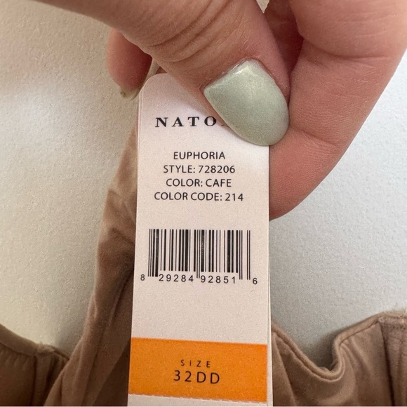 NWT Natori Womens Euphoria Front Close Contour Bra 32DD - Picture 3 of 5